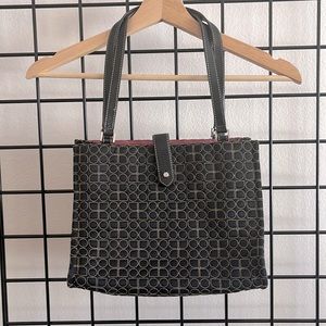 Kate Spade Top Stitch Monogram Shoulder Bag